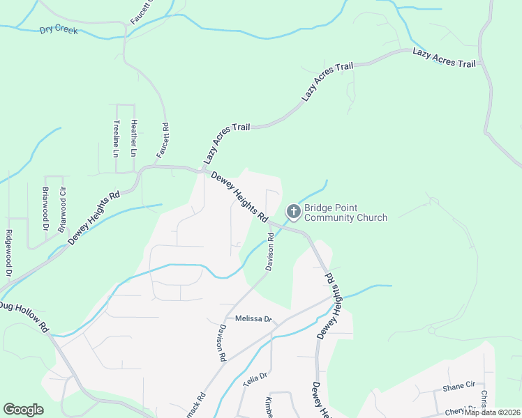 map of restaurants, bars, coffee shops, grocery stores, and more near 6835 Bradshaw Lane in Pinson