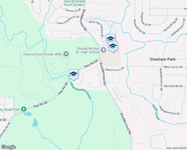 map of restaurants, bars, coffee shops, grocery stores, and more near 1755 Boulder Walk Lane Southeast in Atlanta