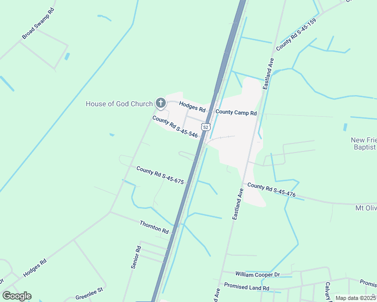 map of restaurants, bars, coffee shops, grocery stores, and more near 57 Janice Loop in Kingstree