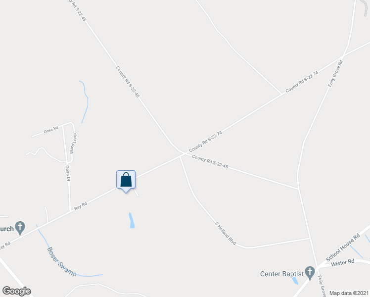 map of restaurants, bars, coffee shops, grocery stores, and more near 622 County Road S-22-45 in Hemingway
