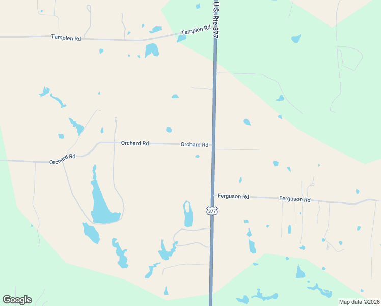 map of restaurants, bars, coffee shops, grocery stores, and more near 20685 U.S. 377 in Whitesboro