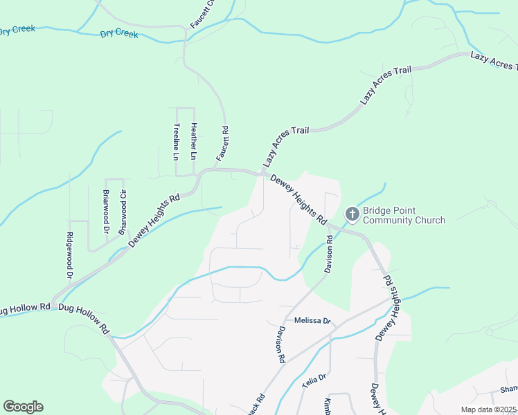 map of restaurants, bars, coffee shops, grocery stores, and more near 6776 Deer Foot Drive in Pinson