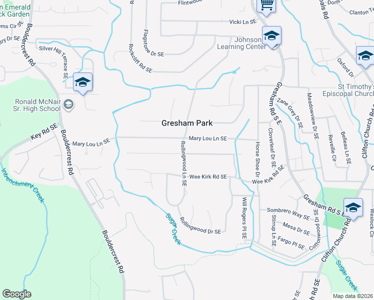 map of restaurants, bars, coffee shops, grocery stores, and more near 1800 West Caribaea Trail in Atlanta