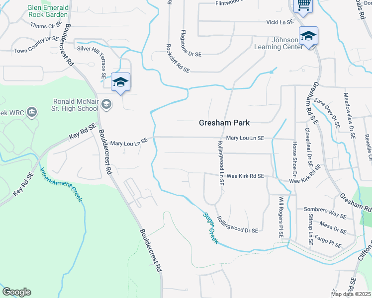 map of restaurants, bars, coffee shops, grocery stores, and more near 1714 West Caribaea Trail in Atlanta