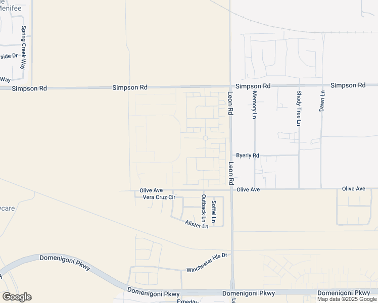 map of restaurants, bars, coffee shops, grocery stores, and more near 30483 Draco Drive in Menifee