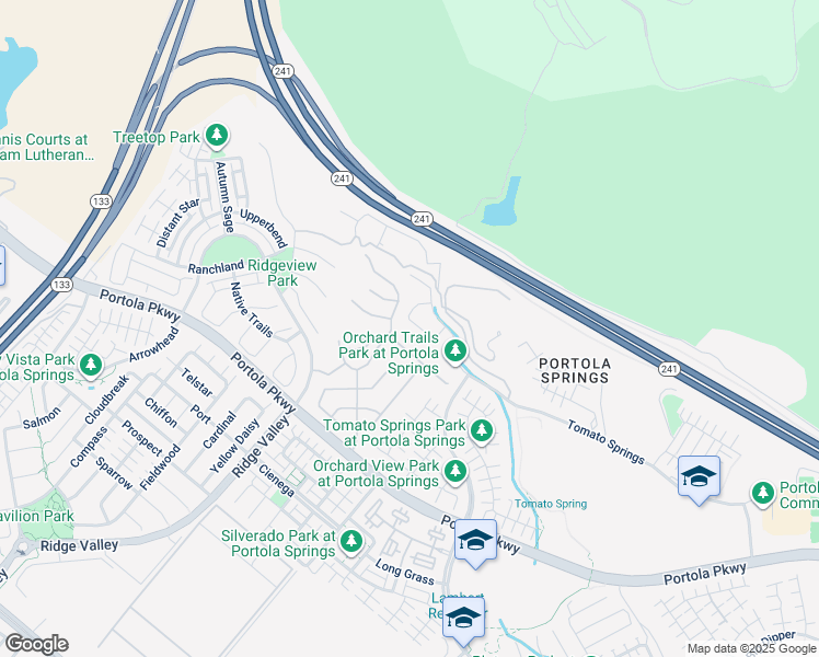 map of restaurants, bars, coffee shops, grocery stores, and more near 122 Catalonia in Irvine