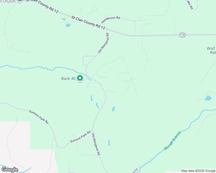 map of restaurants, bars, coffee shops, grocery stores, and more near 3140 Old Margaret Road in Odenville