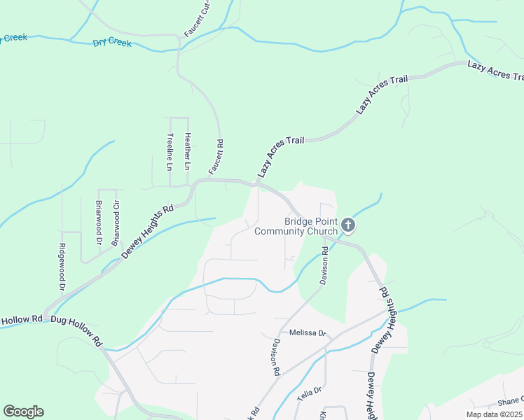 map of restaurants, bars, coffee shops, grocery stores, and more near 6793 Deer Foot Drive in Pinson