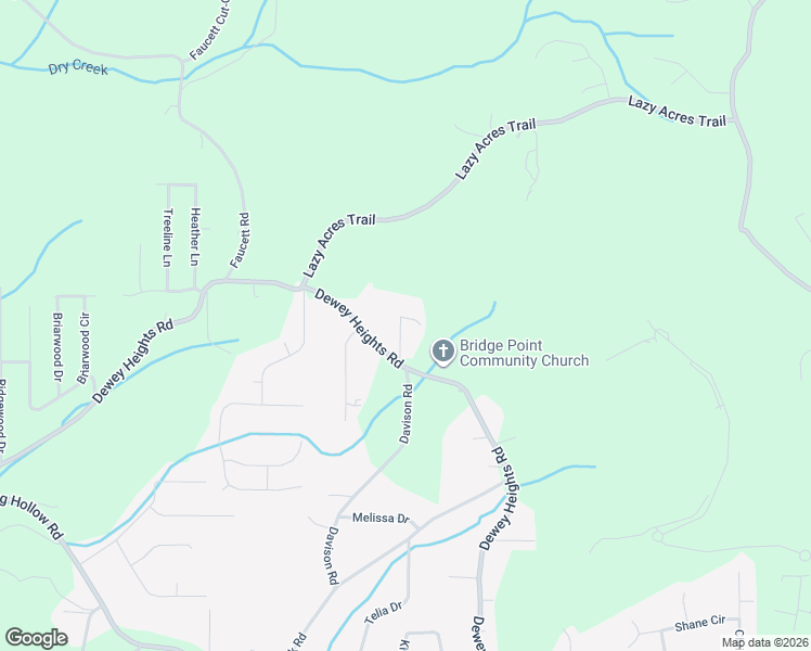 map of restaurants, bars, coffee shops, grocery stores, and more near 6835 Bradshaw Lane in Pinson