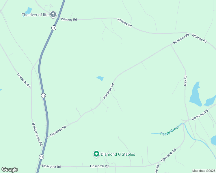 map of restaurants, bars, coffee shops, grocery stores, and more near 1067 Simmons Road in Social Circle