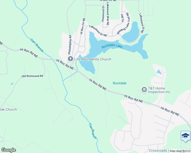 map of restaurants, bars, coffee shops, grocery stores, and more near 2240 East Lake Drive in Conyers