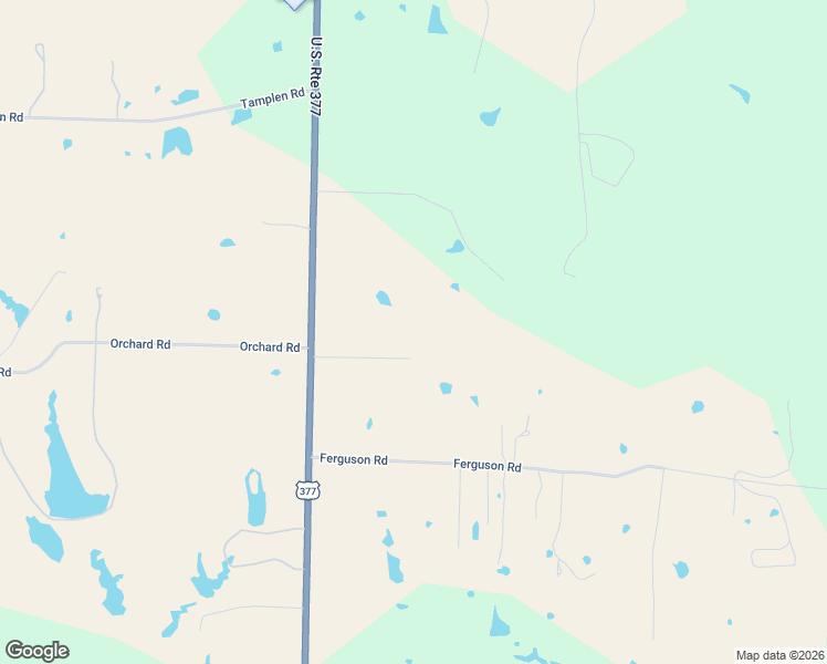 map of restaurants, bars, coffee shops, grocery stores, and more near 21116 U.S. 377 in Whitesboro