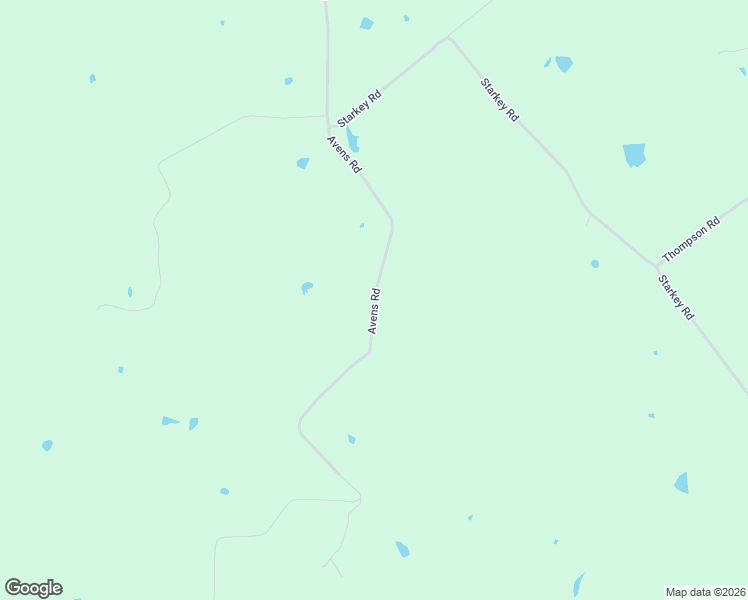 map of restaurants, bars, coffee shops, grocery stores, and more near Avens Road in Montague County