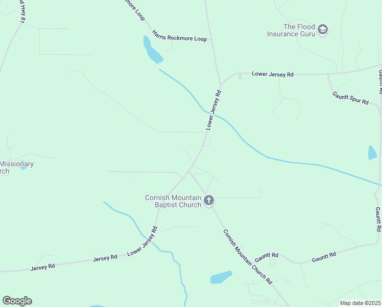 map of restaurants, bars, coffee shops, grocery stores, and more near 4739 Lower Jersey Road in Oxford