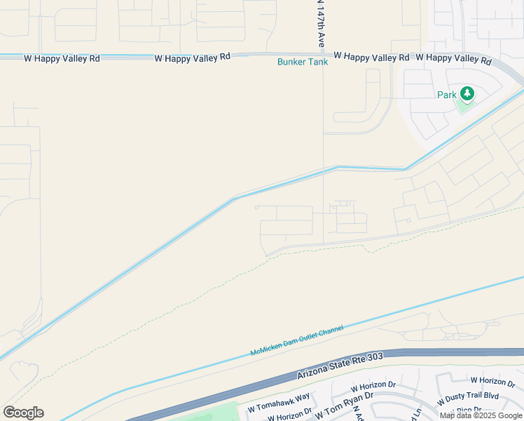 map of restaurants, bars, coffee shops, grocery stores, and more near Beardsley Csr in Surprise