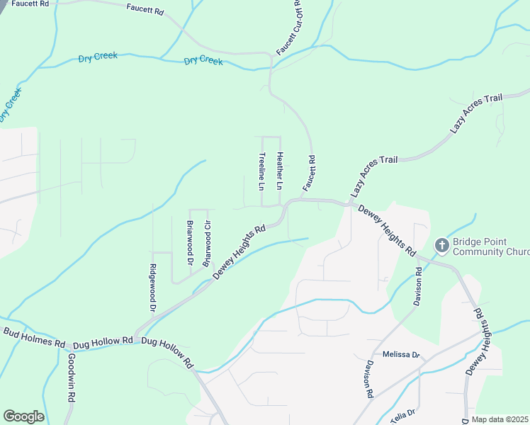 map of restaurants, bars, coffee shops, grocery stores, and more near 5381 Heatherwood Drive in Pinson