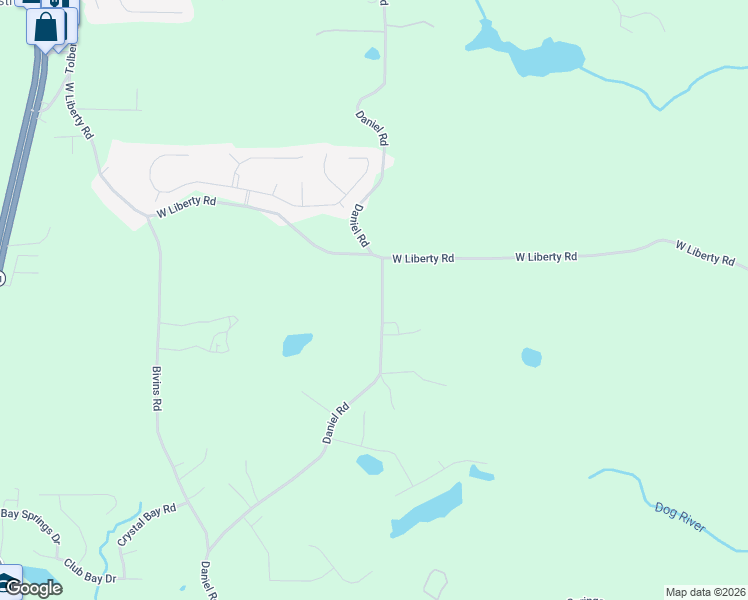 map of restaurants, bars, coffee shops, grocery stores, and more near 871 Daniel Road in Villa Rica