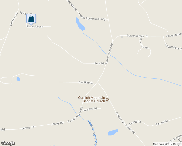 map of restaurants, bars, coffee shops, grocery stores, and more near 4739 Lower Jersey Road in Oxford