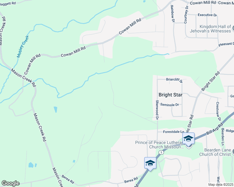 map of restaurants, bars, coffee shops, grocery stores, and more near 3741 100 Road in Douglasville
