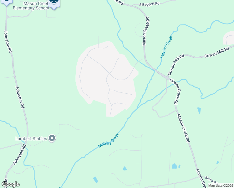 map of restaurants, bars, coffee shops, grocery stores, and more near 7455 Mobley Court in Douglas County