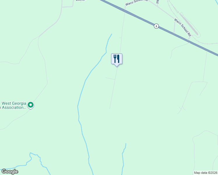 map of restaurants, bars, coffee shops, grocery stores, and more near 295 South Waco School Road in Bremen