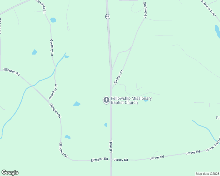 map of restaurants, bars, coffee shops, grocery stores, and more near 13 Highway 81 in Oxford