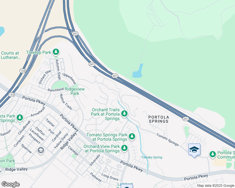 map of restaurants, bars, coffee shops, grocery stores, and more near 110 Tomato Springs in Irvine