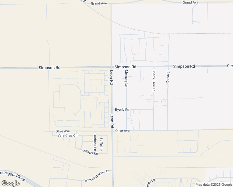 map of restaurants, bars, coffee shops, grocery stores, and more near 28720 Leon Road in Winchester