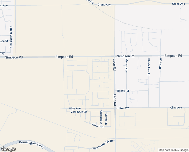 map of restaurants, bars, coffee shops, grocery stores, and more near 30500 Malibu Drive in Menifee