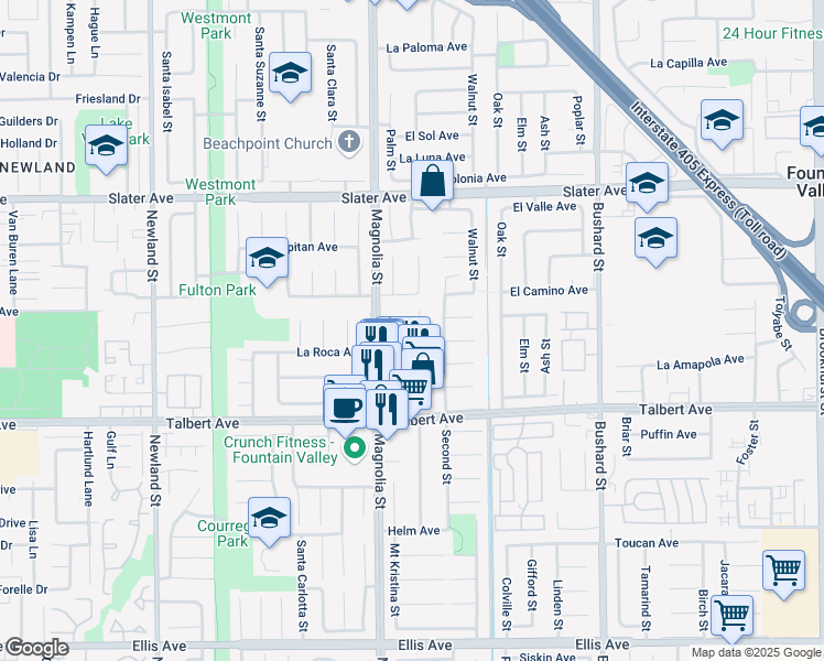 Walk Score Detail Map
