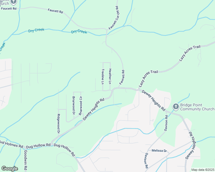 map of restaurants, bars, coffee shops, grocery stores, and more near 5381 Heatherwood Drive in Pinson