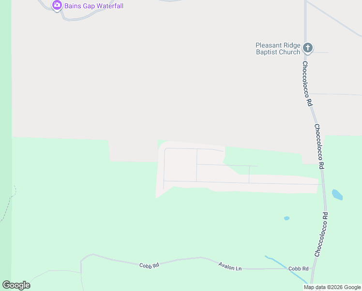 map of restaurants, bars, coffee shops, grocery stores, and more near 385 Justice Drive in Anniston