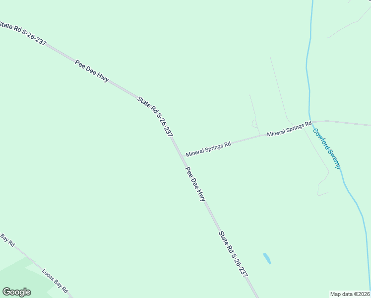 map of restaurants, bars, coffee shops, grocery stores, and more near 2225 Mineral Springs Road in Conway