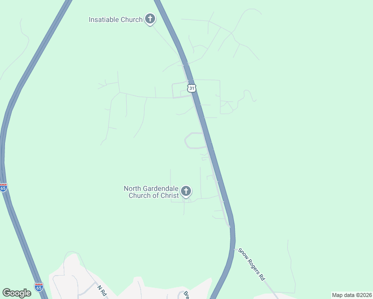 map of restaurants, bars, coffee shops, grocery stores, and more near 276 Echols Road in Gardendale