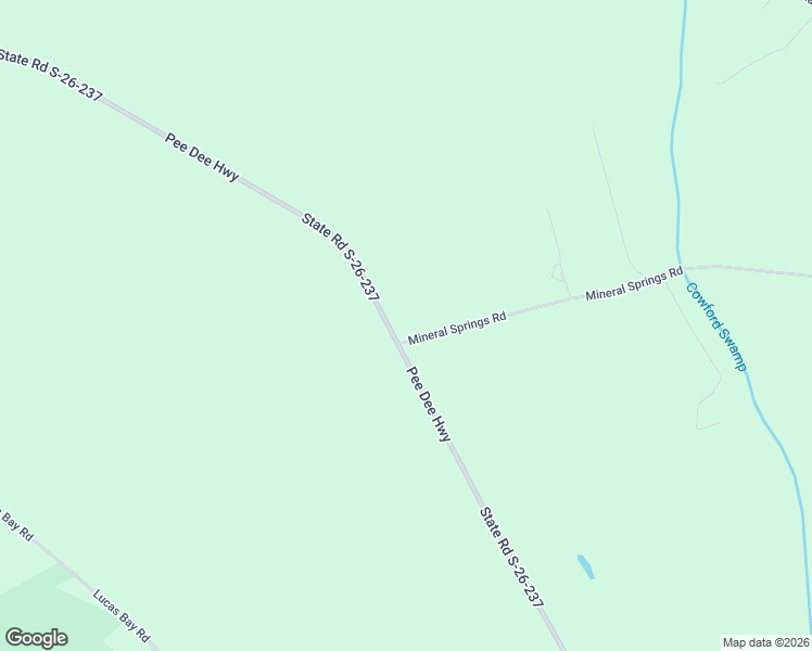 map of restaurants, bars, coffee shops, grocery stores, and more near 2225 Mineral Springs Road in Conway