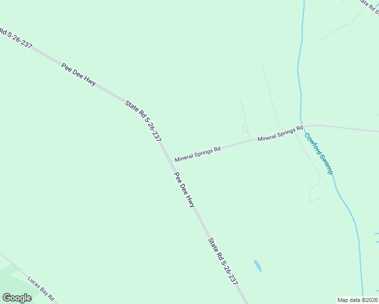 map of restaurants, bars, coffee shops, grocery stores, and more near 2190 Mineral Springs Road in Conway