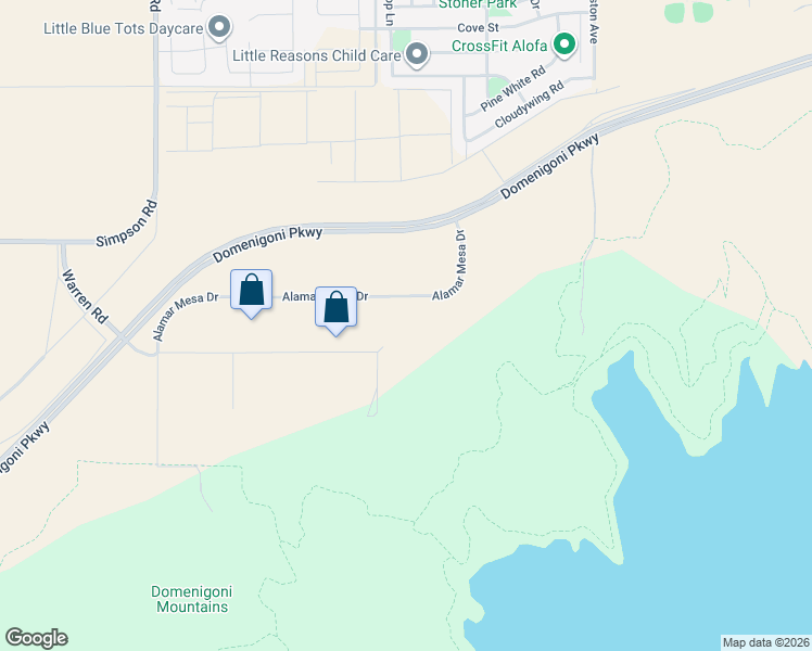 map of restaurants, bars, coffee shops, grocery stores, and more near 28750 Warren Road in Hemet