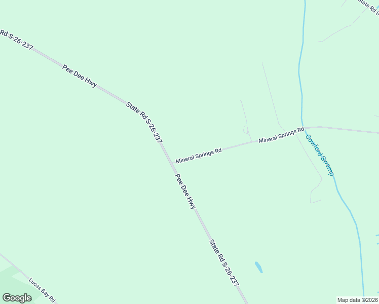 map of restaurants, bars, coffee shops, grocery stores, and more near 2190 Mineral Springs Road in Conway