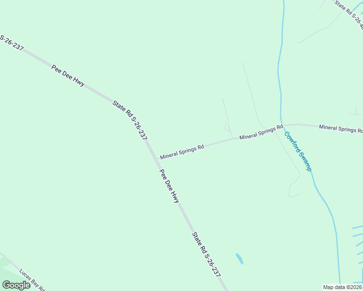 map of restaurants, bars, coffee shops, grocery stores, and more near 2190 Mineral Springs Road in Conway