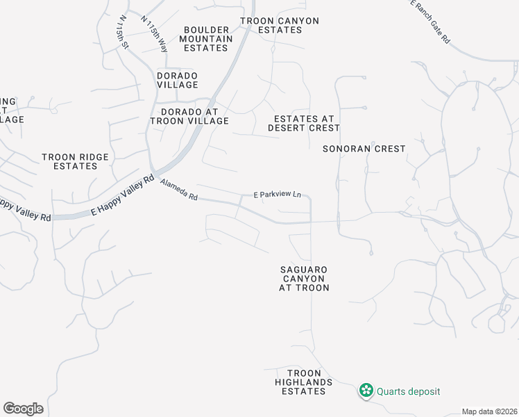 map of restaurants, bars, coffee shops, grocery stores, and more near 11819 East Parkview Lane in Scottsdale