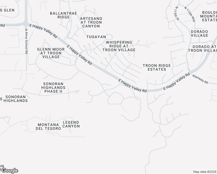 map of restaurants, bars, coffee shops, grocery stores, and more near East Dunure Road in Scottsdale