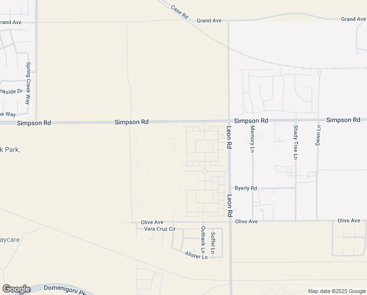 map of restaurants, bars, coffee shops, grocery stores, and more near Matador Road in Riverside County