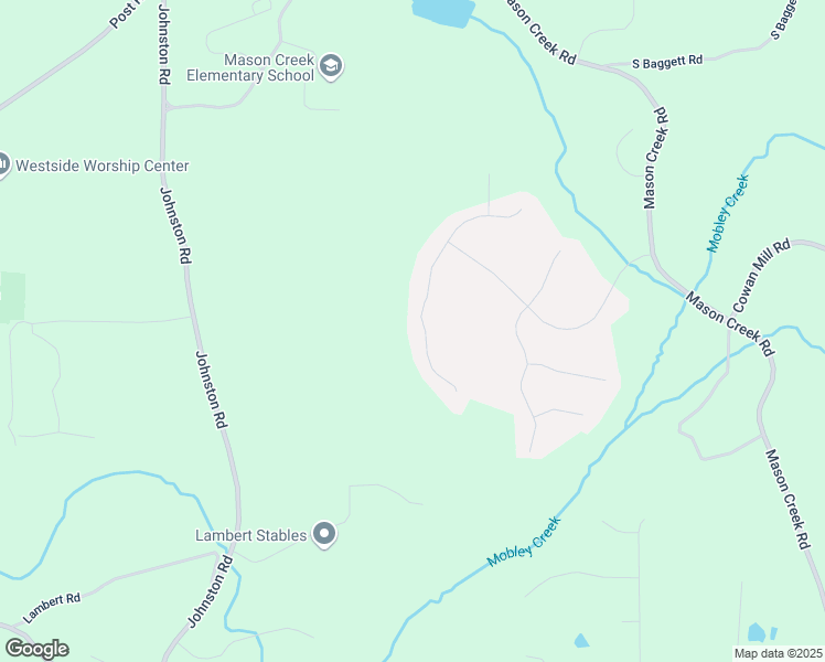 map of restaurants, bars, coffee shops, grocery stores, and more near 3731 Falls Trail in Winston
