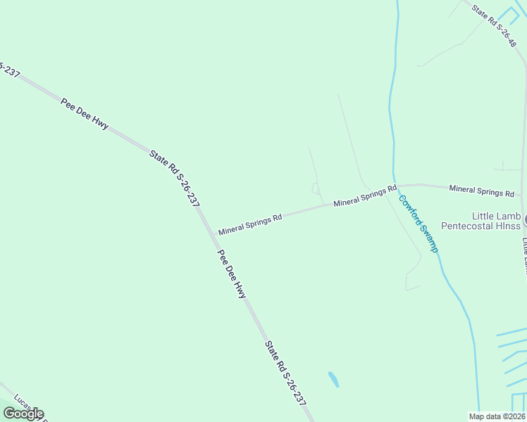 map of restaurants, bars, coffee shops, grocery stores, and more near 2190 Mineral Springs Road in Conway