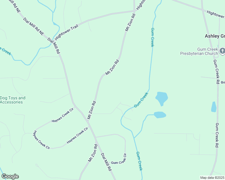 map of restaurants, bars, coffee shops, grocery stores, and more near 2358 Mount Zion Road in Oxford