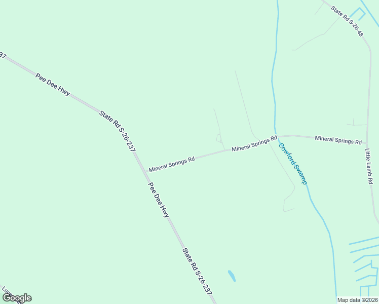 map of restaurants, bars, coffee shops, grocery stores, and more near 2140 Mineral Springs Road in Conway