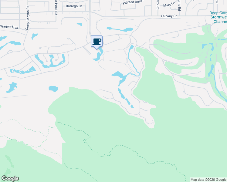 map of restaurants, bars, coffee shops, grocery stores, and more near 47725 Vintage Drive East in Indian Wells