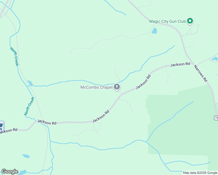 map of restaurants, bars, coffee shops, grocery stores, and more near 3000 McCombs Chapel Road in Pinson