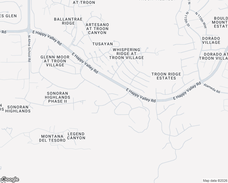 map of restaurants, bars, coffee shops, grocery stores, and more near East Dunure Road in Scottsdale