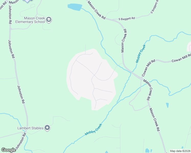 map of restaurants, bars, coffee shops, grocery stores, and more near 7453 Mason Falls Drive in Winston